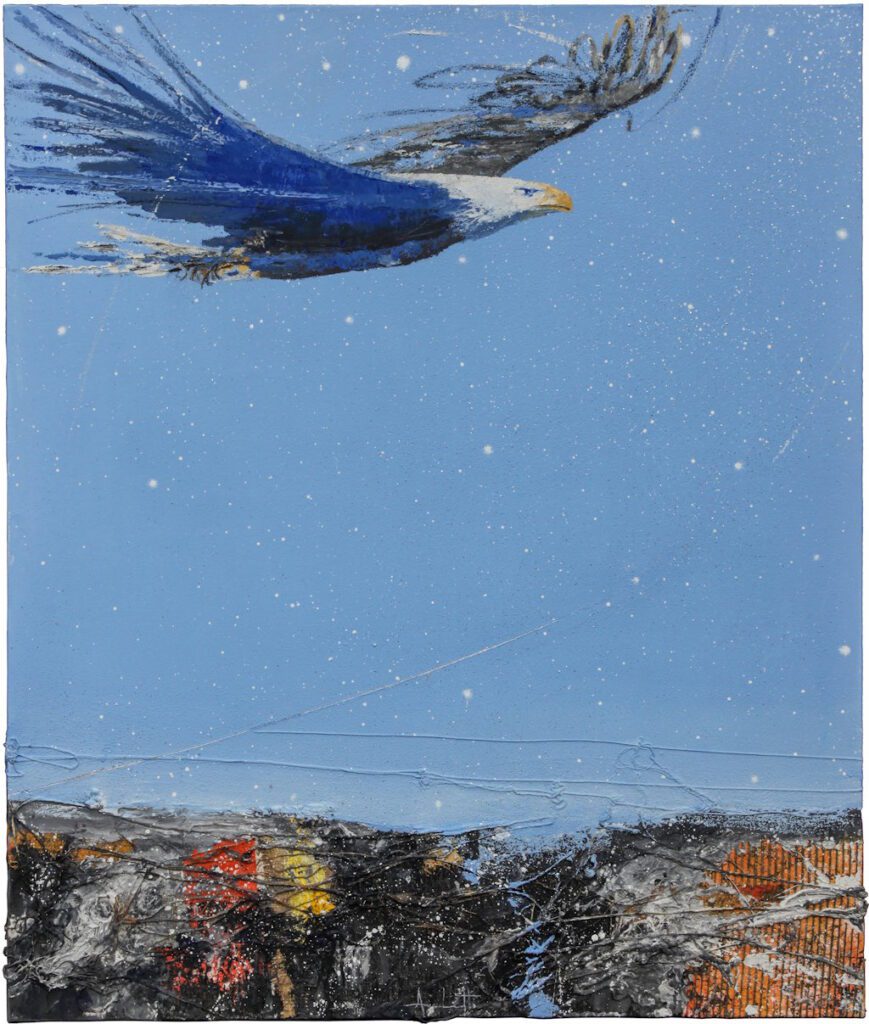 il volo nessuna categoria Quadro di Enzo Archetti / Painting by Enzo Archetti