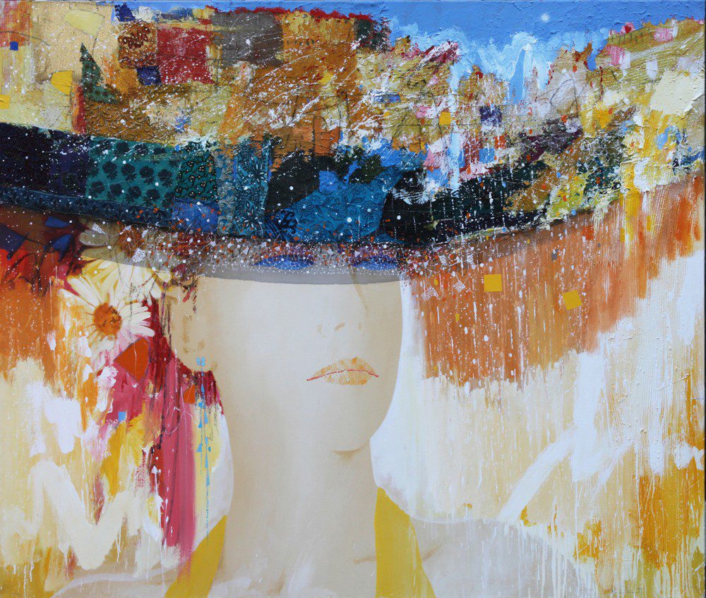 A1714 Pioggia d’infinito d'infinito Quadro di Enzo Archetti / Painting by Enzo Archetti